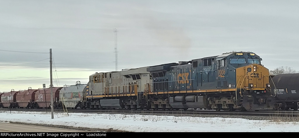 CSX 7008 CN 3875